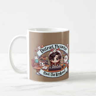 Charming Chaos: Das Wesen des Schriftstellers Kaffeetasse