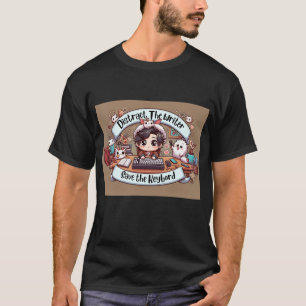 Charming Chaos: Das Wesen des Schriftstellers T-Shirt