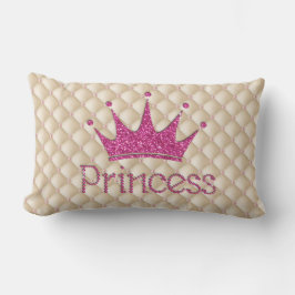 Charming Chic Pearls, Tiara, Prinzessin, Glitterie Lendenkissen