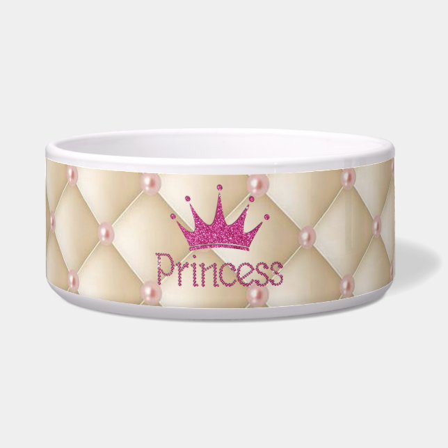Charming Chic Pearls, Tiara, Prinzessin, Glitterie Napf (Vorderseite)