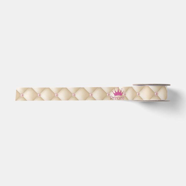 Charming Chic Pearls, Tiara, Prinzessin, Glitterie Satinband (Vorderseite)