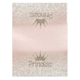Charming Chic Tiara, Prinzessin, Glitzer Bokeh Tischdecke