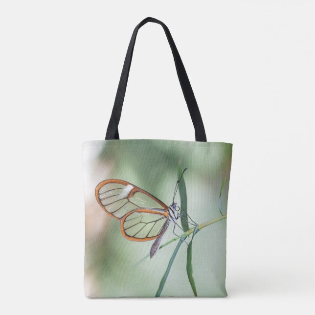 Charming Clear-Wing Butterfly Tasche (Rückseite)
