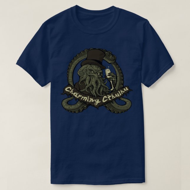 Charming Cthulhu T-Shirt (Design vorne)