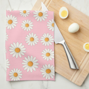 Charming Daisy Floral Kitchtuch Geschirrtuch