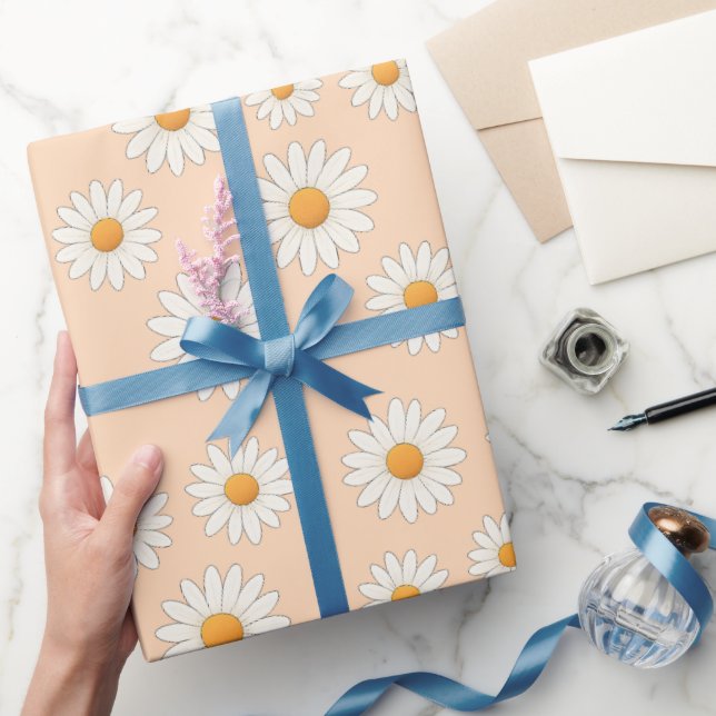 Charming Daisy Pattern - Blumengeschenk Geschenkpapier (Schenken)