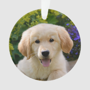 Charming Goldie Retriever Doppy - Ornament