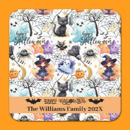 Charming Halloween Paper Untersetzer Anpassbarer N