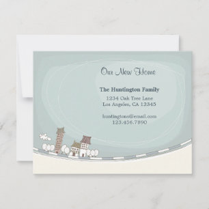 Charming Home Moving Faire-part