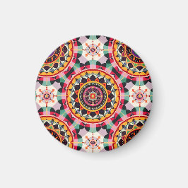 Charming Mandala Muster Magnet