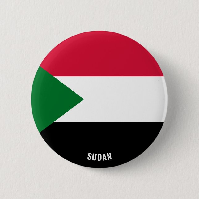 Charming-Patriotic-Taste für die sudanesische Flag Button (Vorderseite)