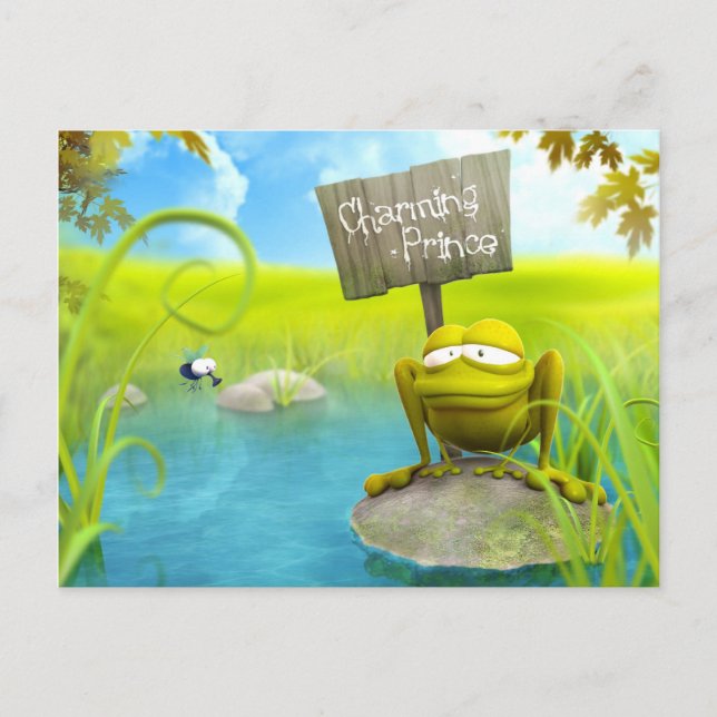 Charming-Prinz Postkarte (Vorderseite)