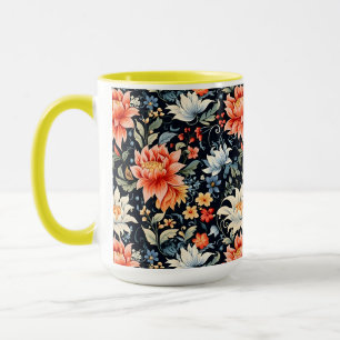 Charming Ranya Floral Pattern-65293 Tasse