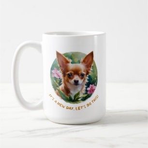 Charming Red Chihuahua Morning Mug