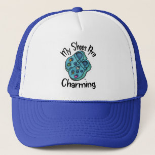 Charming Shoes Collectious Cartoon Fun Slogan Truckerkappe