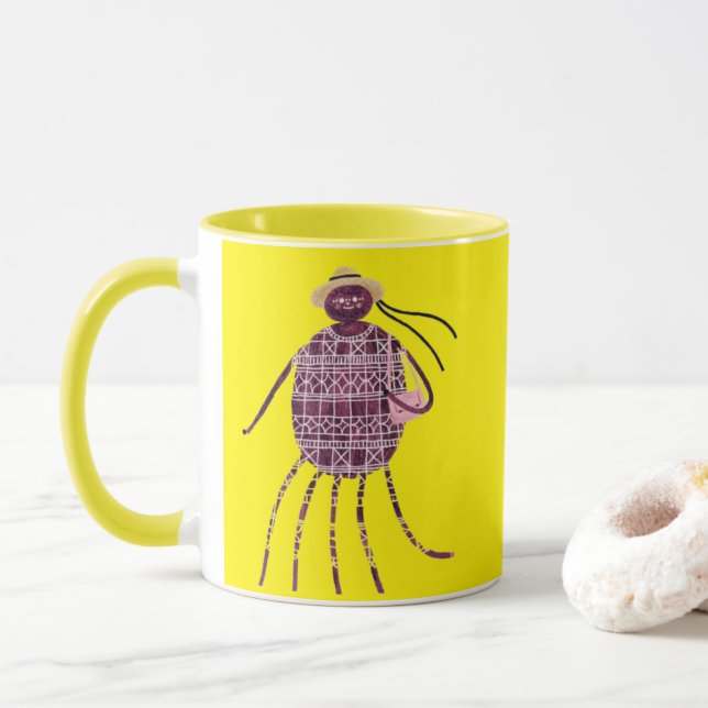 Charming Spider Lady Mug Tasse (Mit Donut)