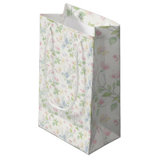 Charming Spring Bird and Floral  Kleine Geschenktüte