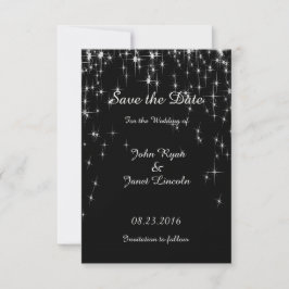 Charming Star Struck Wedding | DIY Color Save The Date