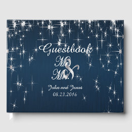 Charming Star Struck Wedding Gästebuch