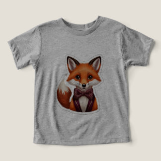 Charming Sticker Whimsical Fox - Woodland Elegance