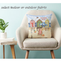 Charming Summertime Shore Beach Monogram