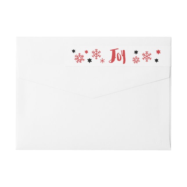 Charming Trendy Joy Red Holiday (Rückseite)