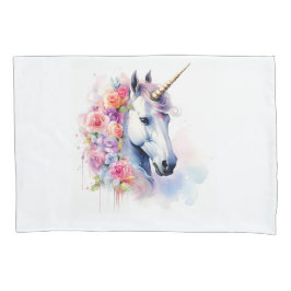 Charming Unicorn Pillowcase Kissenbezug