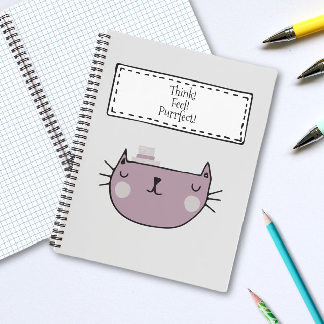 Charming Whimsical Cat Lover's Purfect Notizbuch (Von Creator hochgeladen)