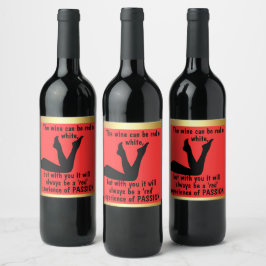 Charming Wine Labels to Win His Heart! Weinetikett