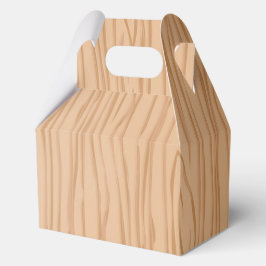 Charming Wood Muster Celebration Gable Geschenkschachtel