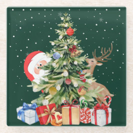 Charming Xmas Vibes Untersetzer