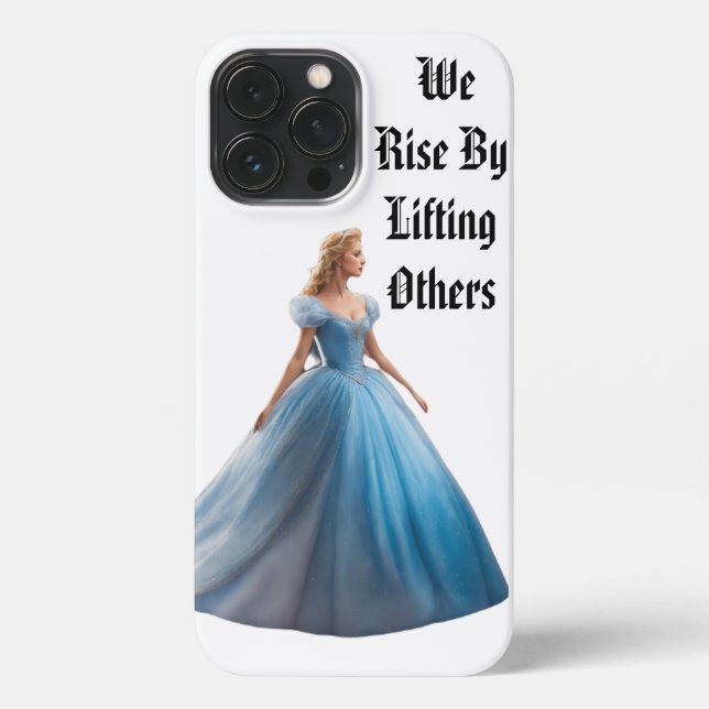 Charming Young Girl Design - iPhone 13 Pro Max Hülle (Rückseite)