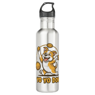 Charming YoYo Dog 360 Fertigkeit Edelstahlflasche