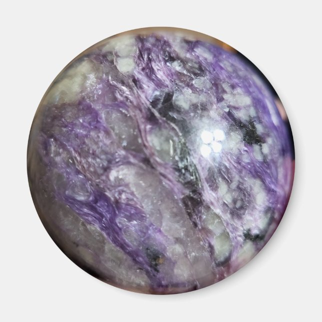 Charoite Print Magnet (Vorne)