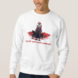 Charon des Boatman der Unterwelt Sweatshirt