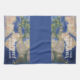 Charoset Around the World Geschirrtuch