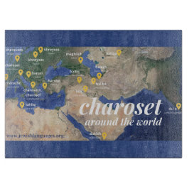 Charoset Around the World Schneidebrett