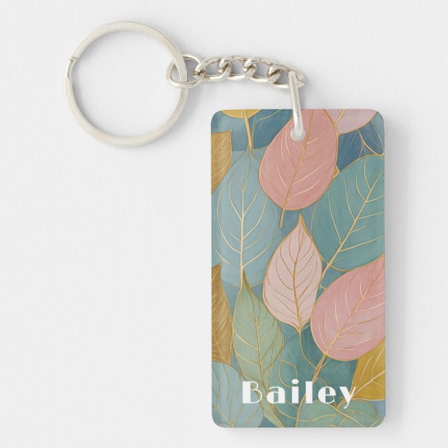 Charpente capricieuse : Pastel Feuilles (Devant)