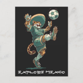 Charro Jaguar Striker Postkarte