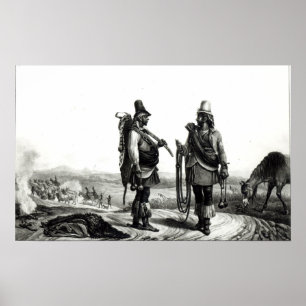Charrua Amerikanischen Ureinwohners Poster