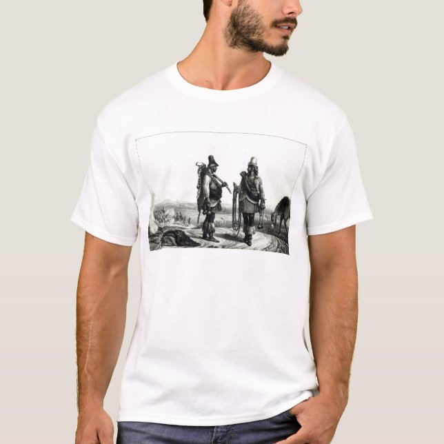 Charrua amerikanischer Ureinwohner T-Shirt (Vorderseite)