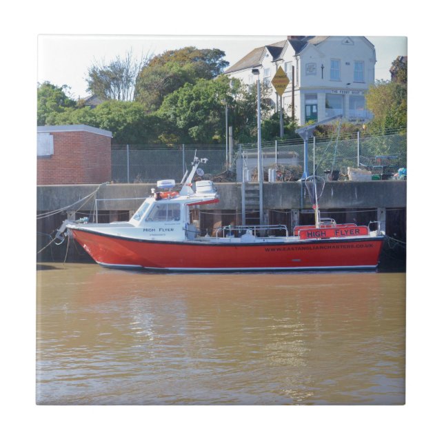 Charterschiff Hoher Flyer Fliese (Vorderseite)