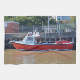 Charterschiff Hoher Flyer Geschirrtuch