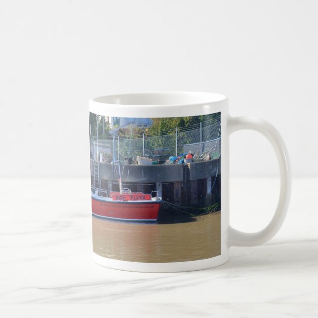 Charterschiff Hoher Flyer Kaffeetasse (Rechts)