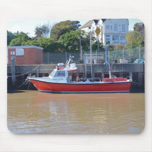 Charterschiff Hoher Flyer Mousepad (Vorne)