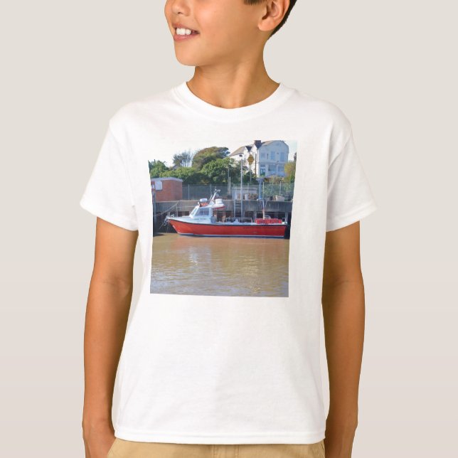 Charterschiff Hoher Flyer T-Shirt (Vorderseite)