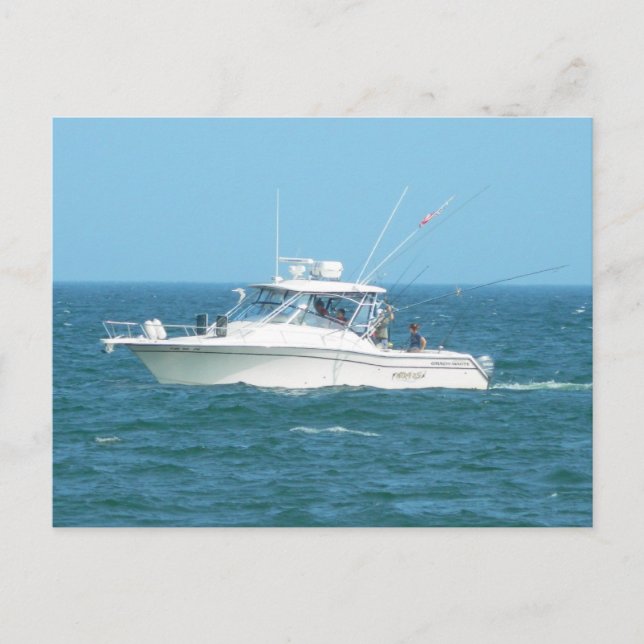 Charterschiff Postkarte (Vorderseite)