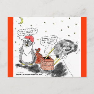 CharToonz Weihnachtskarte 2006 Feiertagspostkarte
