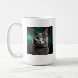 Chartreaux-Katzenrasse Kaffeetasse