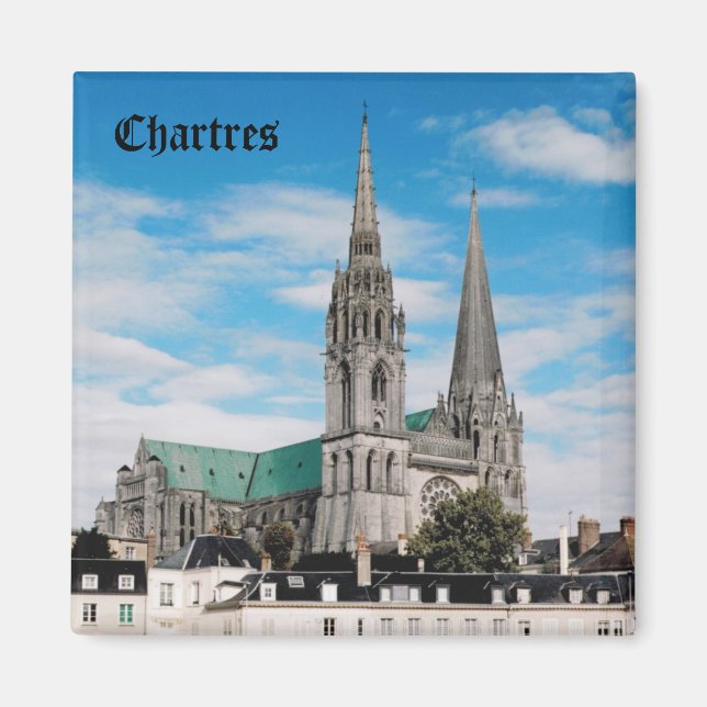 Chartres Cathedral Magnet (Vorne)